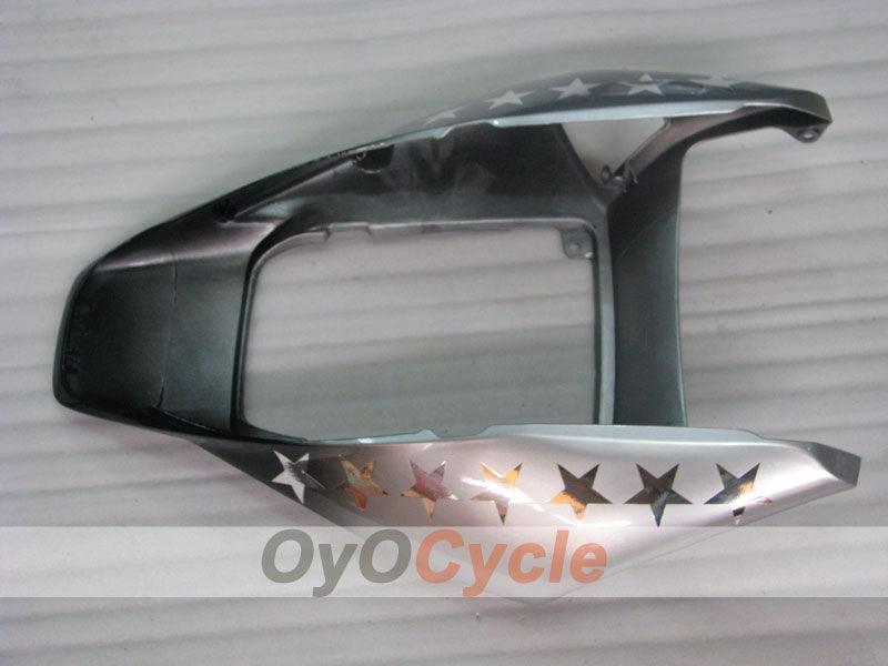 Kit de carénage moulé par injection pour CBR1000RR 04-05 - Noir, argent - SevenStars #OYO87900546