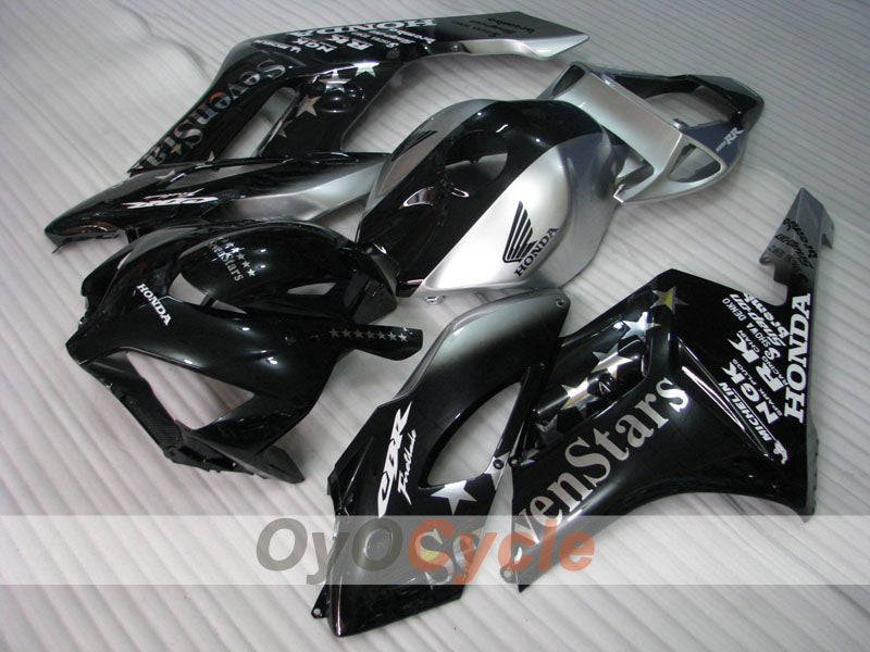 Kit de carénage moulé par injection pour CBR1000RR 04-05 - Noir, argent - SevenStars #OYO87900546