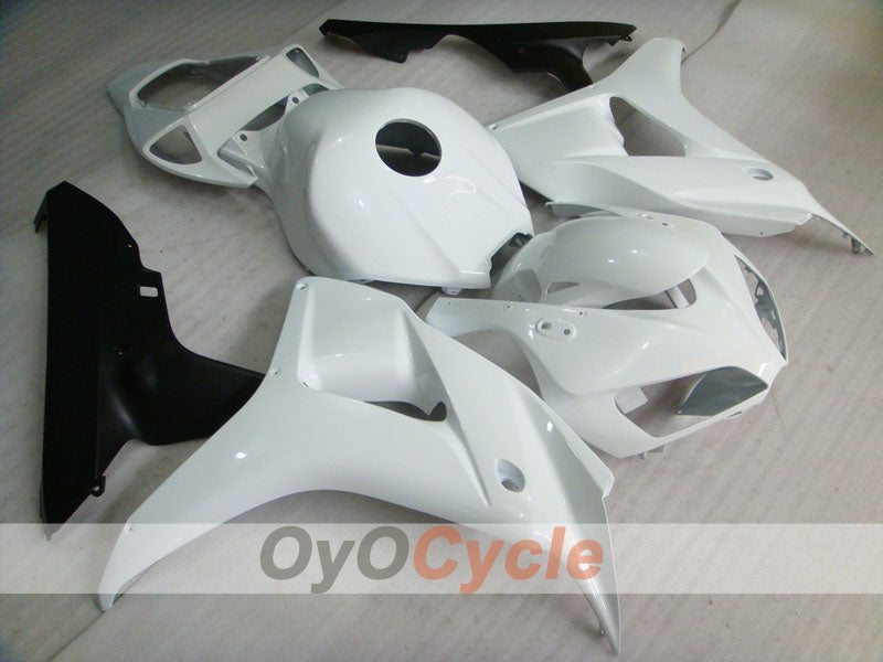 Kit de carénage moulé par injection pour CBR1000RR 06-07 - Blanc, noir - Style d'origine #OYO87900553 Image principale du produit