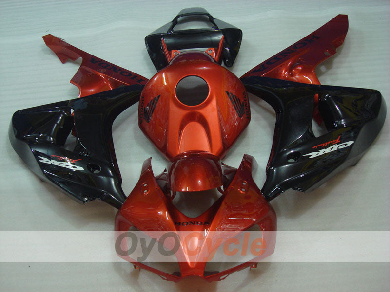 Kit de carénage à injection pour CBR1000RR 06-07 - Orange, Noir - Fireblade #OYO87900565 Image secondaire du produit