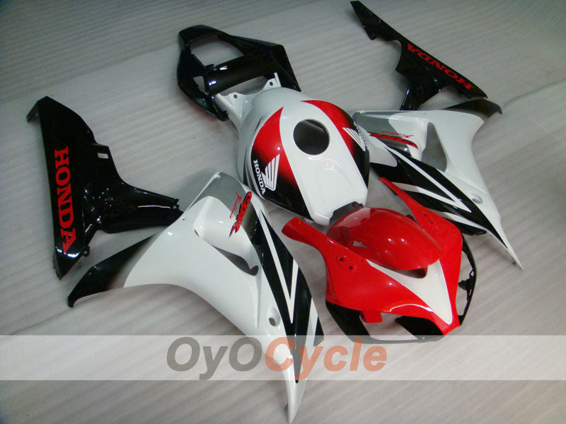 Kit de carénage à injection pour CBR1000RR 06-07 - Rouge, Blanc - Fireblade #OYO87900567