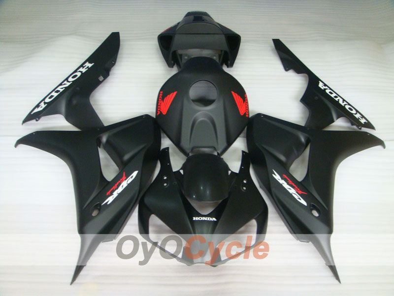 Kit de carénage à injection pour CBR1000RR 06-07 - Noir, mat - Fireblade #OYO87900569