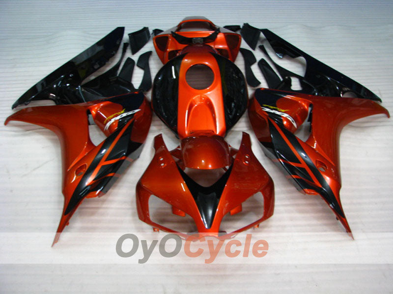 Kit de carénage à injection pour CBR1000RR 06-07 - Orange, Noir - Fireblade #OYO87900571