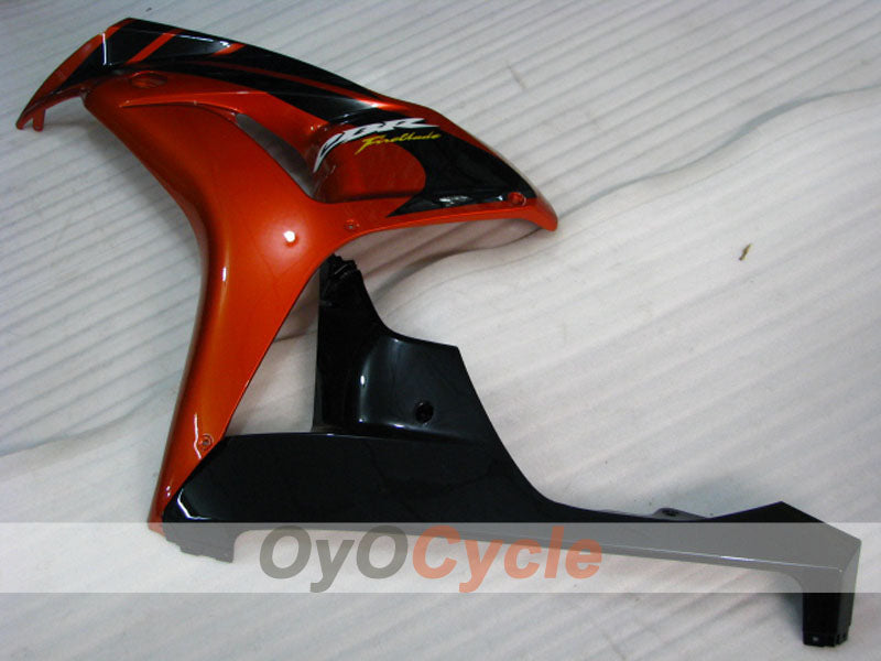 Kit de carénage à injection pour CBR1000RR 06-07 - Orange, Noir - Fireblade #OYO87900571