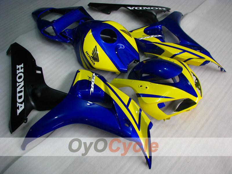 Kit de carénage à injection pour CBR1000RR 06-07 - Jaune, Bleu - Fireblade #OYO87900574 Image principale du produit