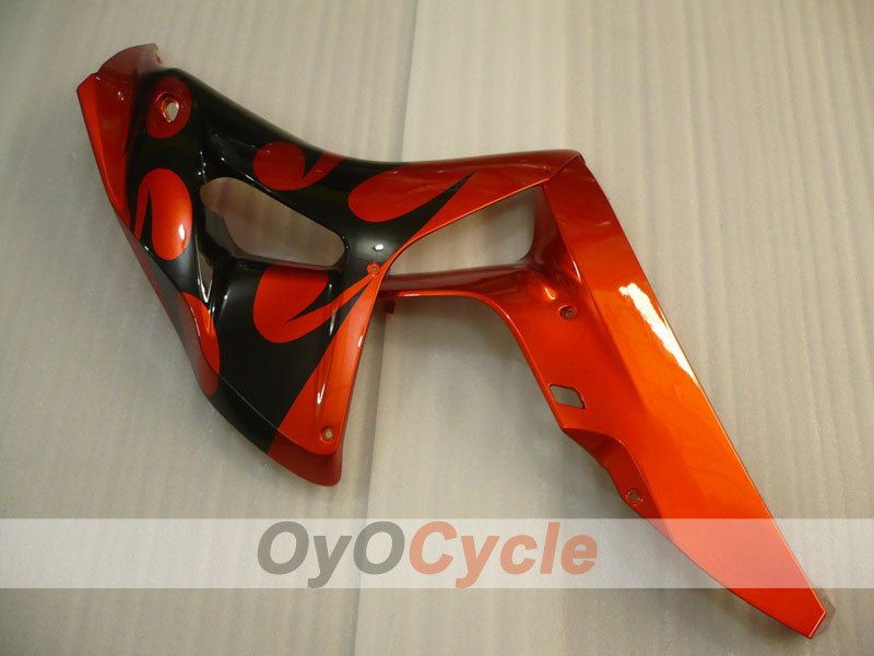 Kit de carénage à injection pour CBR1000RR 06-07 - Orange, noir - Flamme #OYO87900584