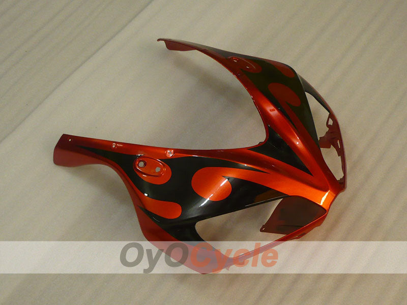 Kit de carénage à injection pour CBR1000RR 06-07 - Orange, noir - Flamme #OYO87900584