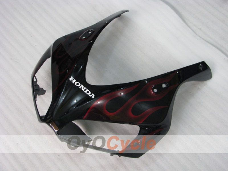 Kit de carénage à injection pour CBR1000RR 06-07 - Rouge, noir - Flamme #OYO87900594