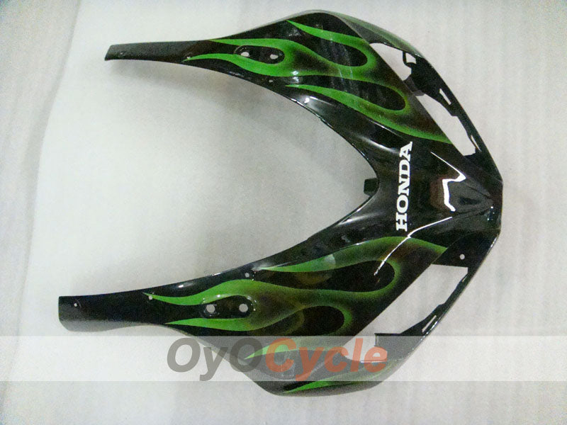 Kit de carénage à injection pour CBR1000RR 06-07 - Vert, noir - Flamme #OYO87900595