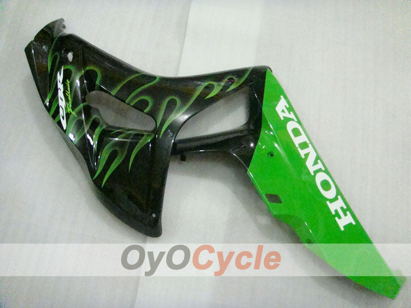 Kit de carénage à injection pour CBR1000RR 06-07 - Vert, noir - Flamme #OYO87900595