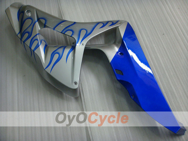 Kit de carénage à injection pour CBR1000RR 06-07 - Bleu, Argent - Flamme #OYO87900599
