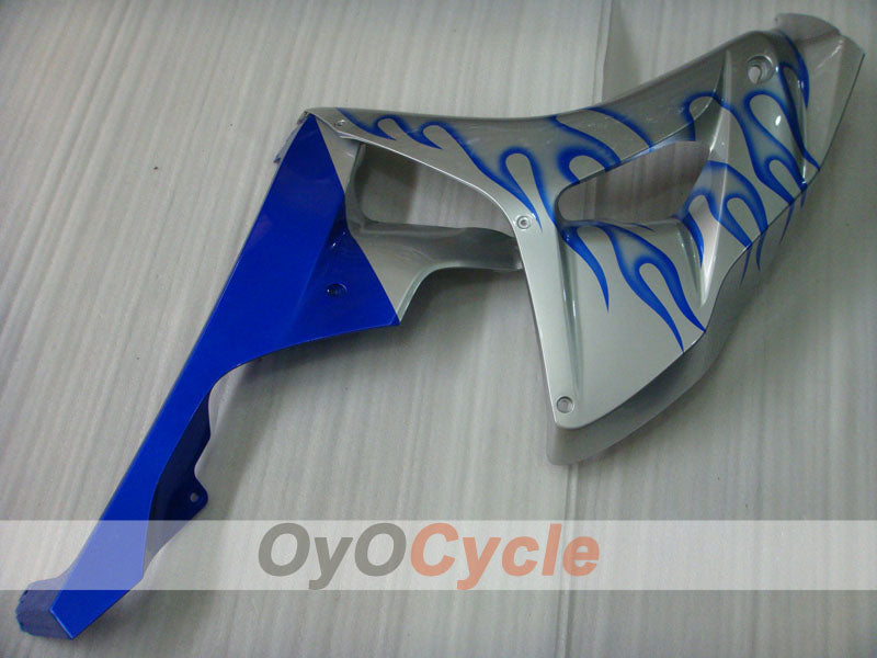 Kit de carénage à injection pour CBR1000RR 06-07 - Bleu, Argent - Flamme #OYO87900599