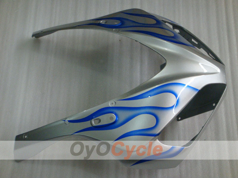Kit de carénage à injection pour CBR1000RR 06-07 - Bleu, Argent - Flamme #OYO87900599