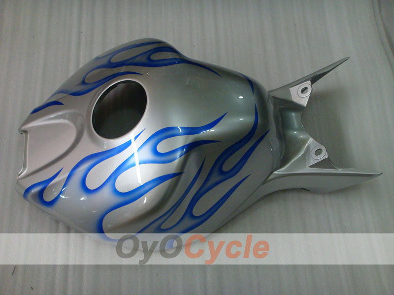 Kit de carénage à injection pour CBR1000RR 06-07 - Bleu, Argent - Flamme #OYO87900599