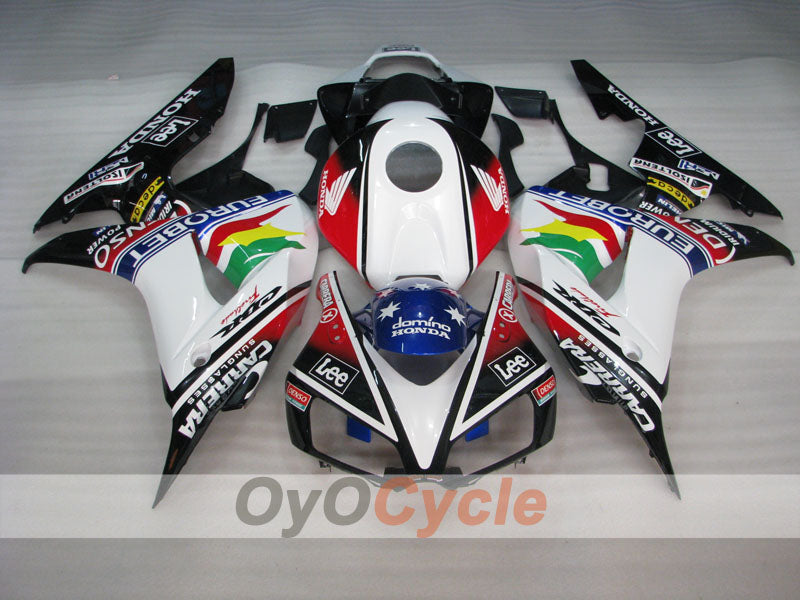 Kit de carénage à injection pour CBR1000RR 06-07 - Blanc, Noir - Lee #OYO87900617 Image secondaire du produit