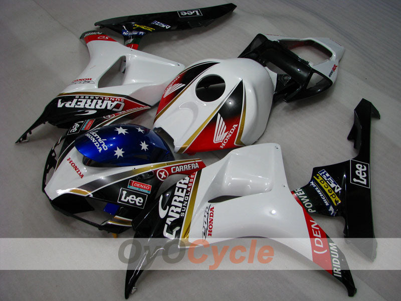 Kit de carénage à injection pour CBR1000RR 06-07 - Blanc, Noir - Lee #OYO87900618 Image secondaire du produit