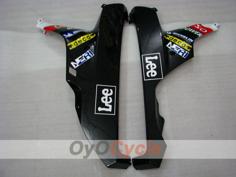 Kit de carénage à injection pour CBR1000RR 06-07 - Blanc, Noir - Lee #OYO87900618