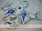 Kit de carénages à injection pour CBR1000RR 06-07 - Bleu, blanc - Nastro Azzurro #OYO87900621