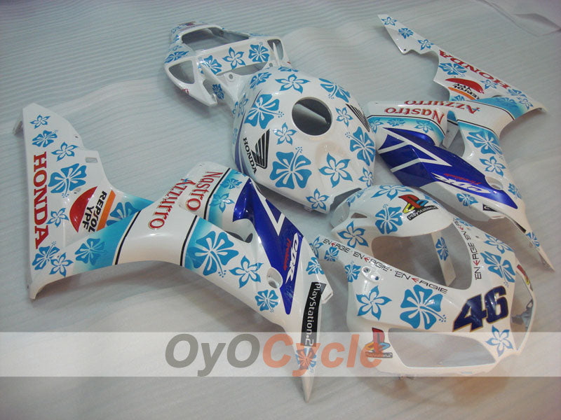 Kit de carénages à injection pour CBR1000RR 06-07 - Bleu, blanc - Nastro Azzurro #OYO87900621 Image principale du produit