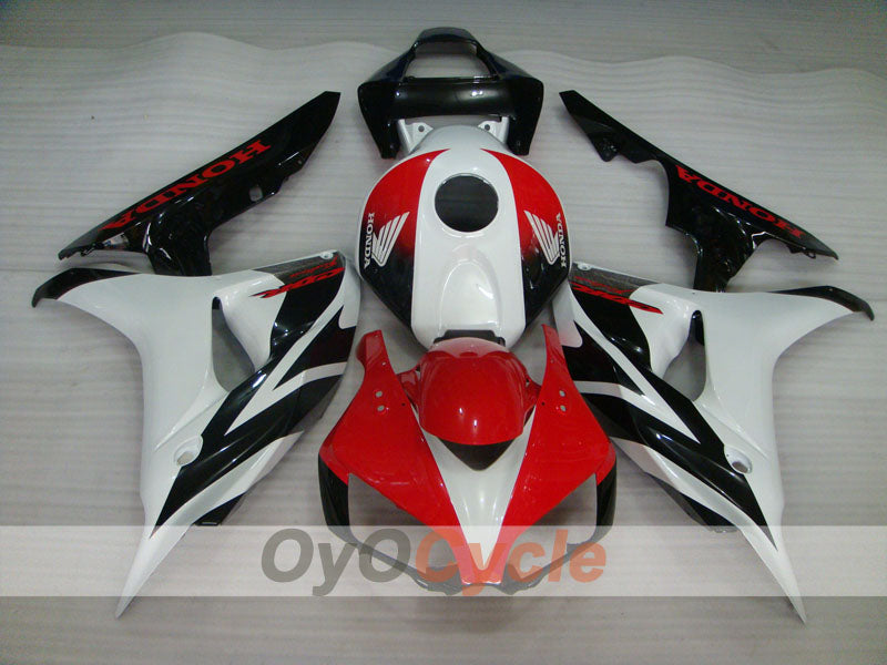 Kit de carénages à injection pour CBR1000RR 06-07 - Rouge, blanc - Style d'origine #OYO87900626 Image secondaire du produit