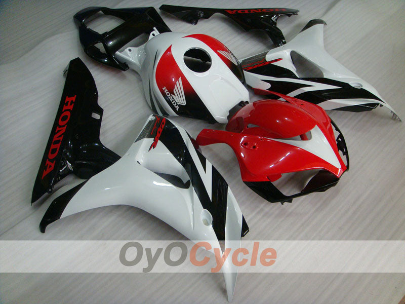 Kit de carénages à injection pour CBR1000RR 06-07 - Rouge, blanc - Style d'origine #OYO87900626