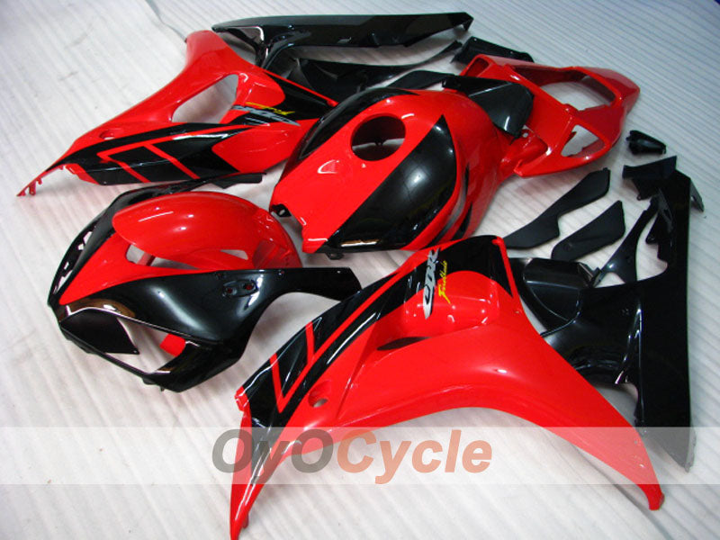 Kit de carénages à injection pour CBR1000RR 06-07 - Rouge, noir - Style d'origine #OYO87900629