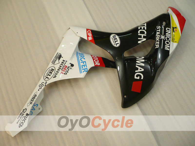 Kit de carénages à injection pour CBR1000RR 06-07 - Blanc, noir - Style d'origine #OYO87900630