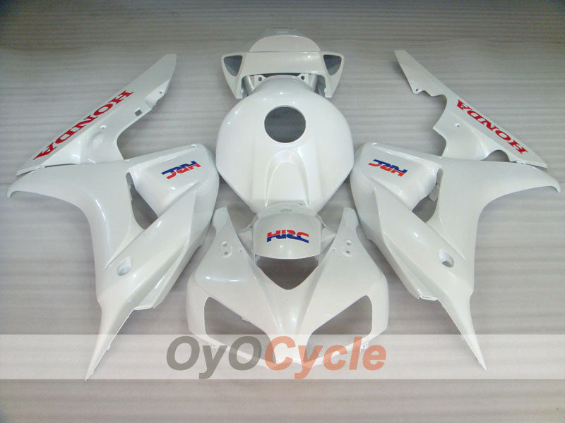 Kit de carénages à injection pour CBR1000RR 06-07 - Blanc, noir - Style d'origine #OYO87900631
