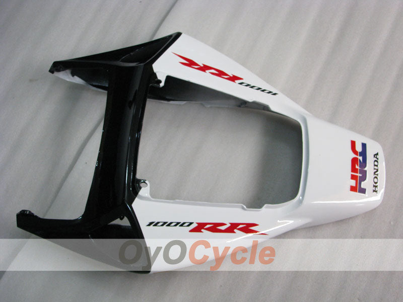 Kit de carénage à injection pour CBR1000RR 06-07 - Blanc, Noir - PlayBoy #OYO87900634