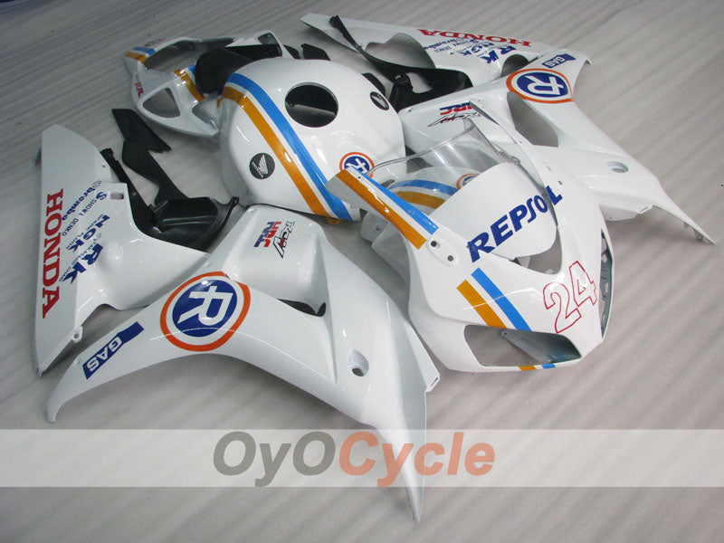 Kit de carénage à injection pour CBR1000RR 06-07 - Blanc, Noir - RK #OYO87900636 Image principale du produit