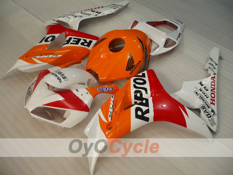 Kit de carénage à injection pour CBR1000RR 06-07 - Orange, Jaune - Repsol #OYO87900640 Image secondaire du produit
