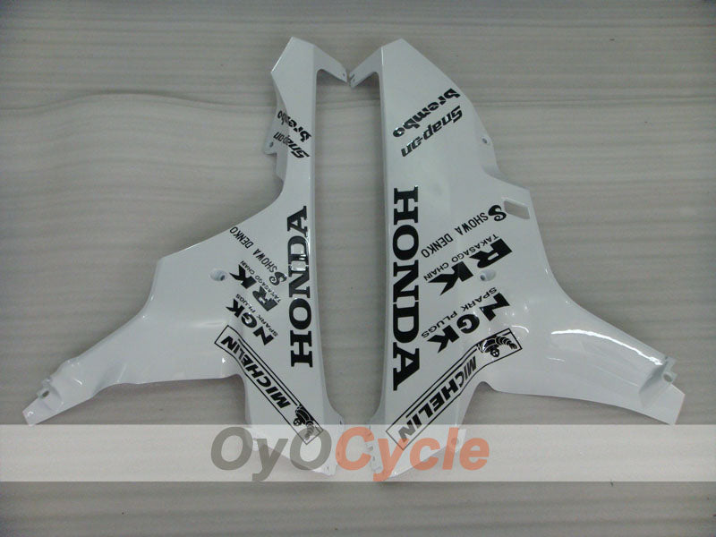 Kit de carénage à injection pour CBR1000RR 06-07 - Blanc, Argent - Repsol #OYO87900641