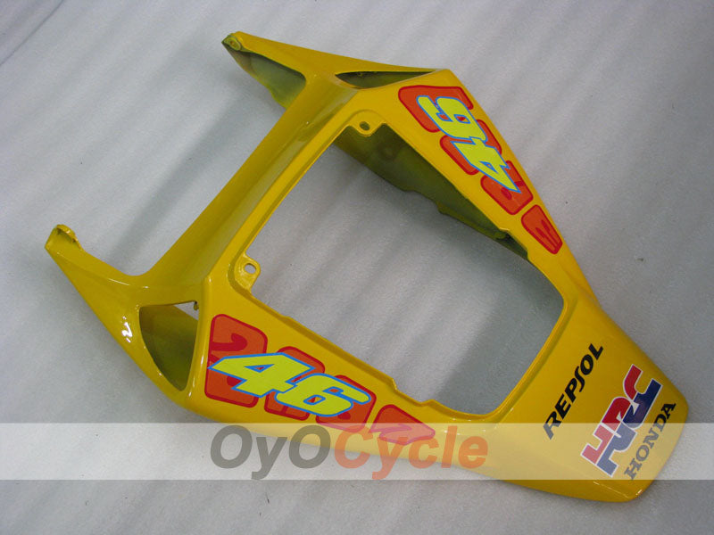 Kit de carénage à injection pour CBR1000RR 06-07 - Jaune, Noir - Rossi #OYO87900645