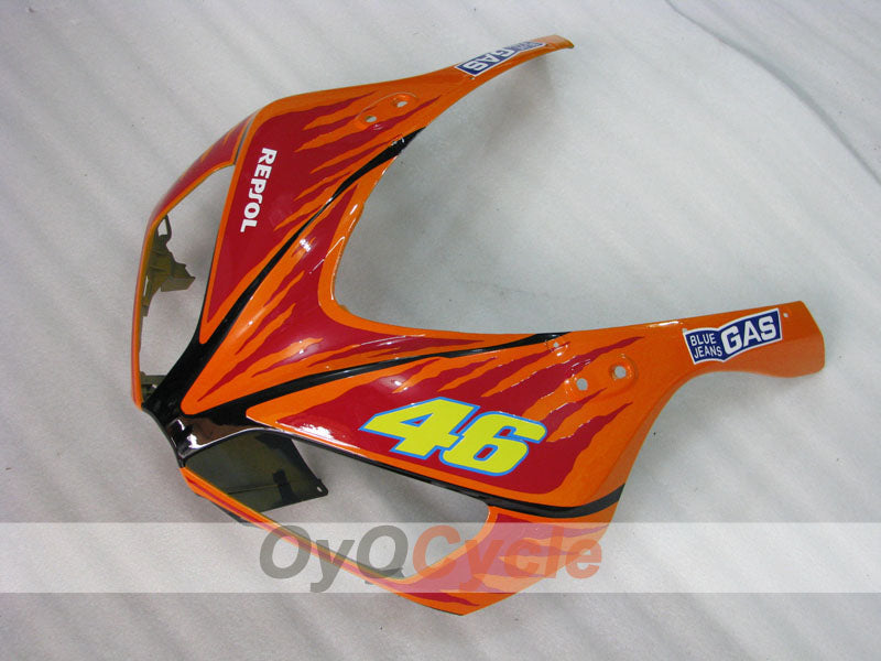 Kit de carénage à injection pour CBR1000RR 06-07 - Jaune, Noir - Rossi #OYO87900645