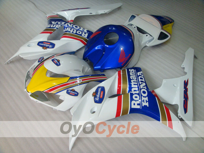 Kit de carénage injecté pour CBR1000RR 06-07 - Bleu, Blanc - Rothmans #OYO87900647