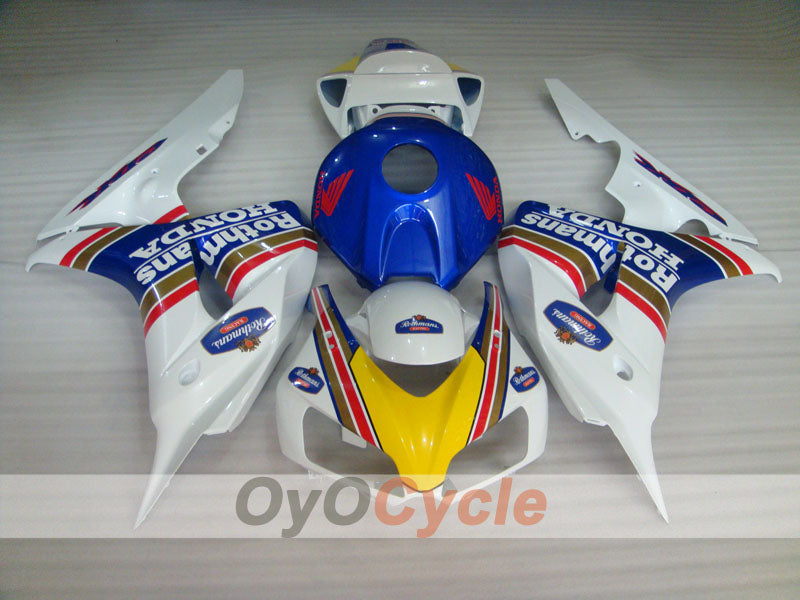 Kit de carénage injecté pour CBR1000RR 06-07 - Bleu, Blanc - Rothmans #OYO87900647 Image secondaire du produit