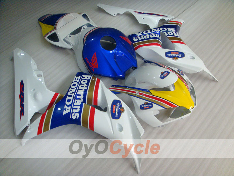 Kit de carénage injecté pour CBR1000RR 06-07 - Bleu, Blanc - Rothmans #OYO87900647 Image principale du produit