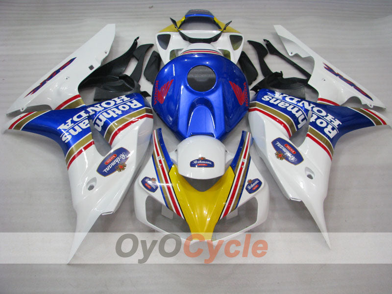Kit de carénage injecté pour CBR1000RR 06-07 - Bleu, Blanc - Rothmans #OYO87900649 Image secondaire du produit