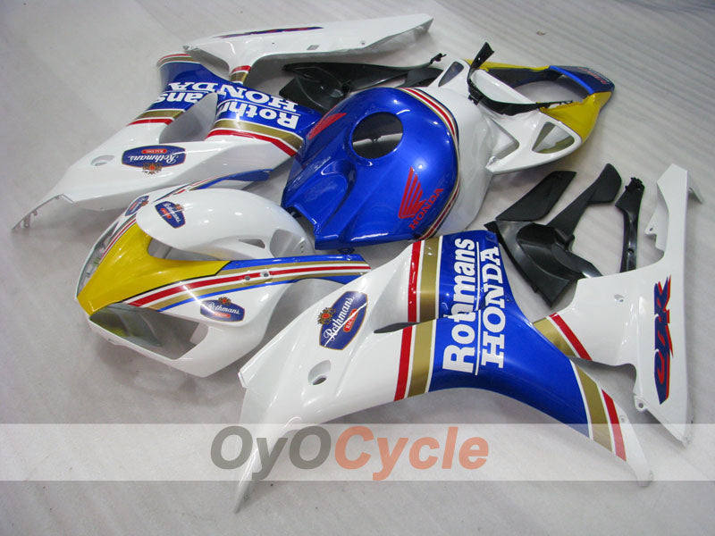 Kit de carénage injecté pour CBR1000RR 06-07 - Bleu, Blanc - Rothmans #OYO87900649 Image principale du produit