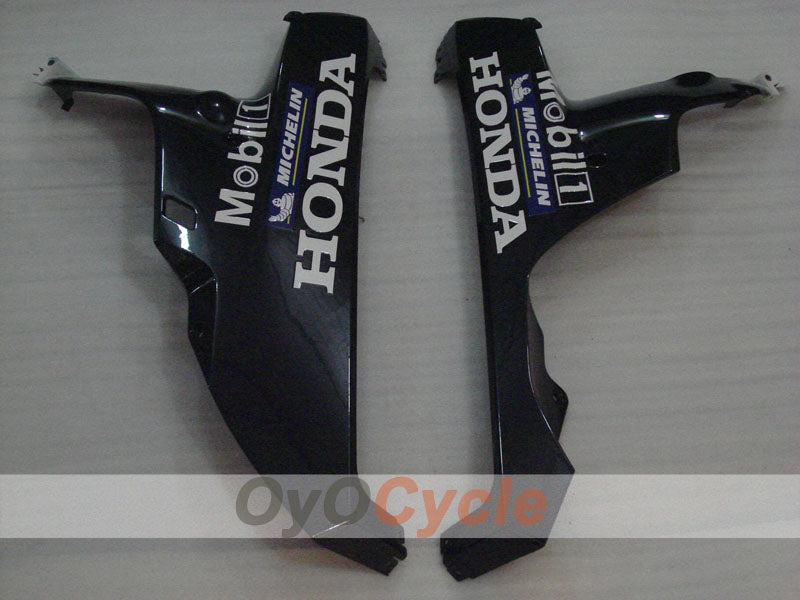 Kit de carénage injecté pour CBR1000RR 06-07 - Blanc, Noir - West #OYO87900653