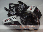 Kit de carénage injecté pour CBR1000RR 06-07 - Blanc, Noir - West #OYO87900653