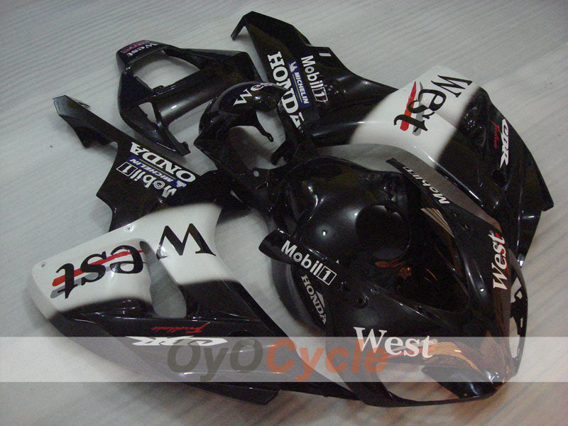 Kit de carénage injecté pour CBR1000RR 06-07 - Blanc, Noir - West #OYO87900653