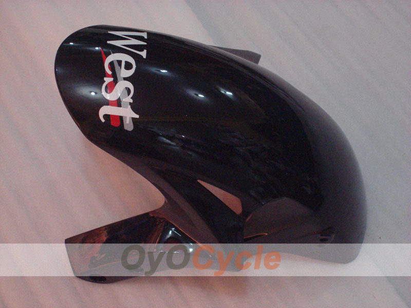 Kit de carénage injecté pour CBR1000RR 06-07 - Blanc, Noir - West #OYO87900653