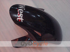 Kit de carénage injecté pour CBR1000RR 06-07 - Blanc, Noir - West #OYO87900653