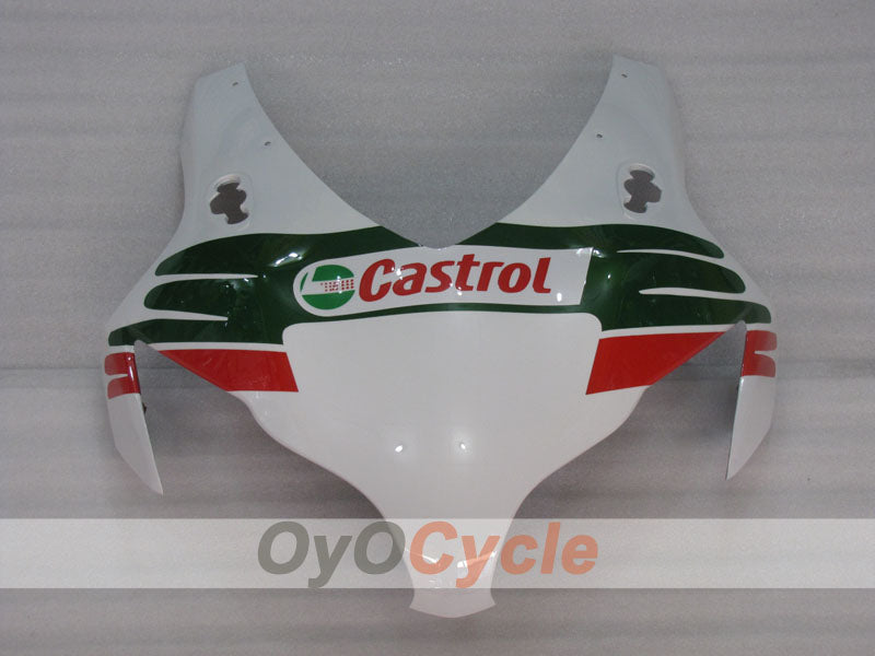 Kit de carénage injecté pour CBR1000RR 08-11 - Rouge, Blanc - Castrol #OYO87900654