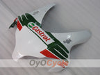 Kit de carénage injecté pour CBR1000RR 08-11 - Rouge, Blanc - Castrol #OYO87900654