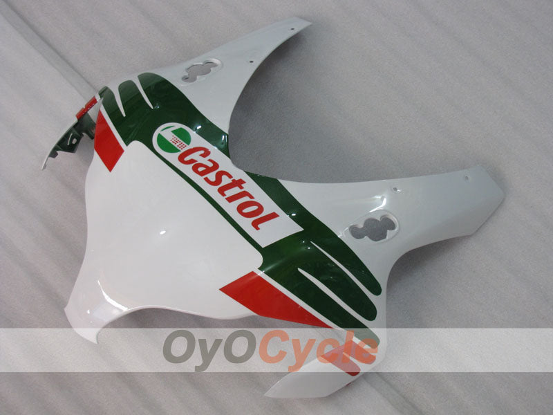 Kit de carénage injecté pour CBR1000RR 08-11 - Rouge, Blanc - Castrol #OYO87900654