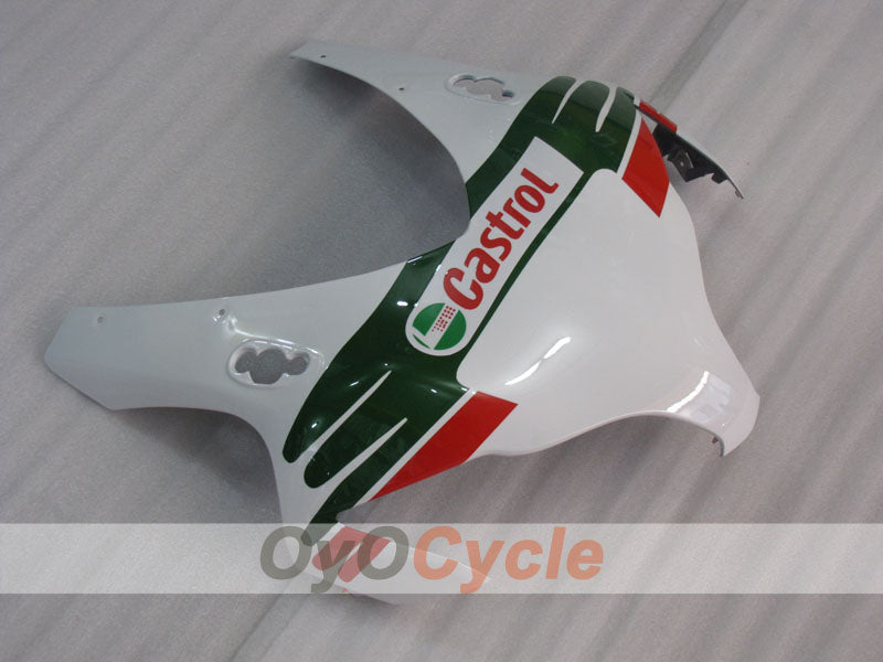 Kit de carénage injecté pour CBR1000RR 08-11 - Rouge, Blanc - Castrol #OYO87900654