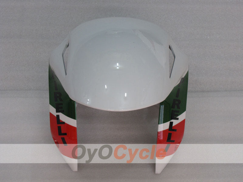 Kit de carénage injecté pour CBR1000RR 08-11 - Rouge, Blanc - Castrol #OYO87900654