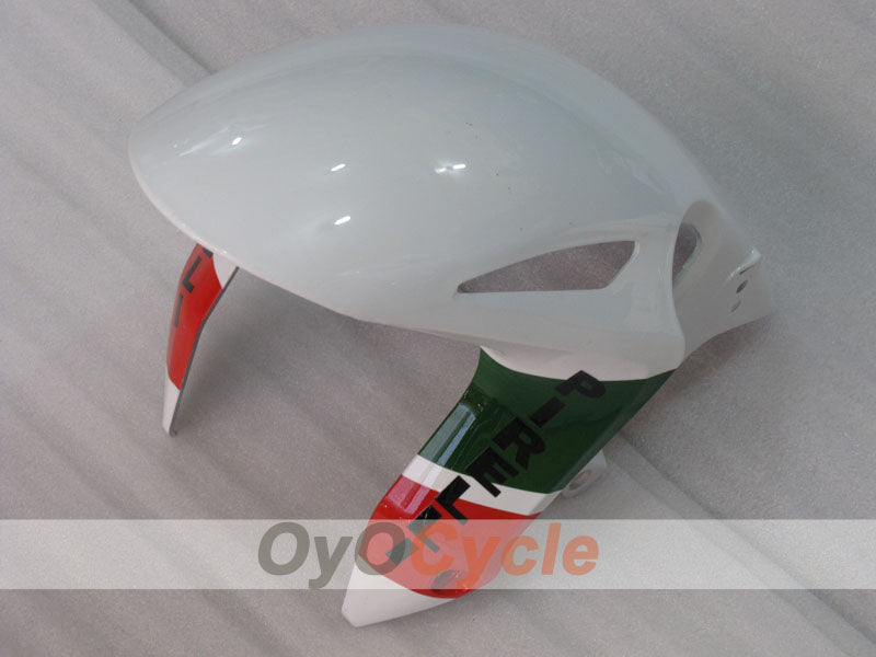 Kit de carénage injecté pour CBR1000RR 08-11 - Rouge, Blanc - Castrol #OYO87900654